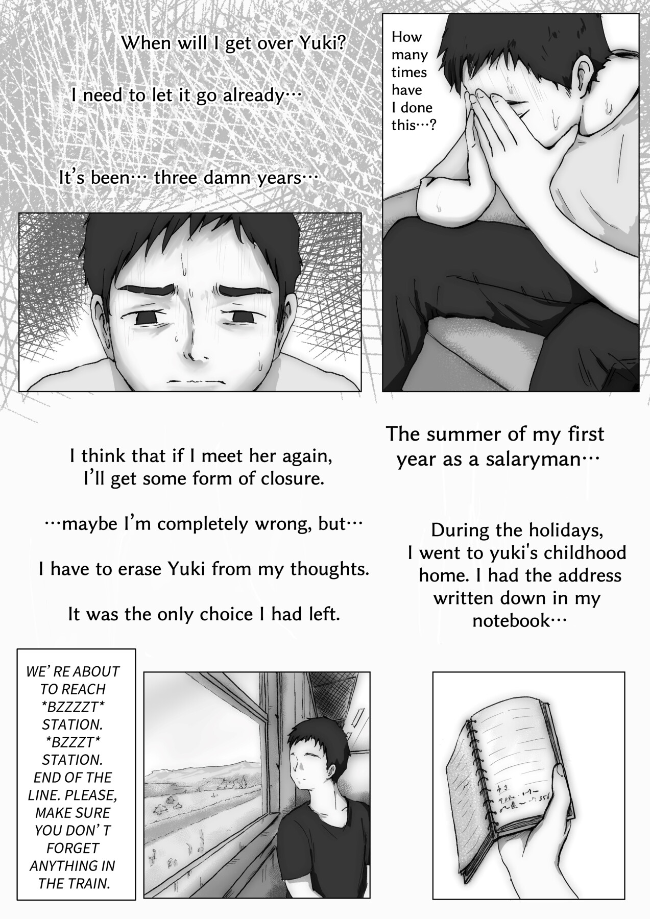 Hentai Manga Comic-The Real Girlfriend 3 -Even if another man is having her…--Read-9